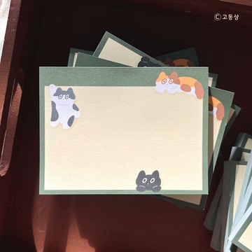 Godongsang l 三貓便條紙