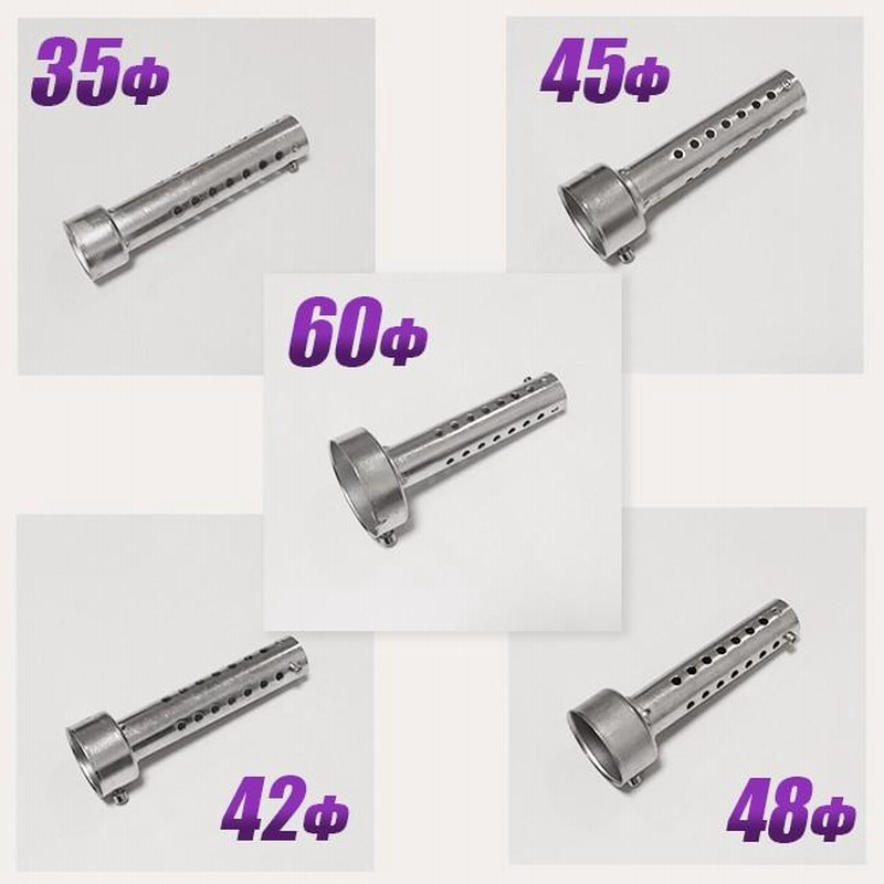 車 バイク マフラー サイレンサー インナー バッフル 消音 長さ140mm 直径 35 42 45 48 60mm 即納可能 音量調整 検 プリウス マグナ モンキー Jazz 通販 Lineポイント最大get Lineショッピング