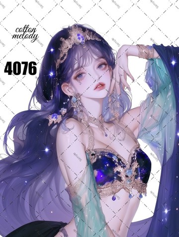原創貼紙 no.4076 人物貼紙 原創貼紙 原創人物貼紙 裝飾貼紙 cotton melody