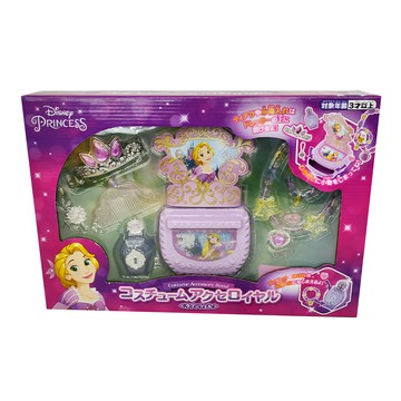 Sanrio 三麗鷗 長髮公主鏡梳玩具  1盒  長髮公主 紫色