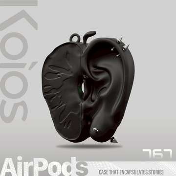 【Koios】Airpods Pro2 Pro 龐克蘋果耳機保護殼 黑暗風 暗黑 原創 耳機殼 保護殼 保護套