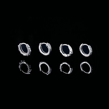 【JK銀飾】天禦．四神獸／925純銀 耳環