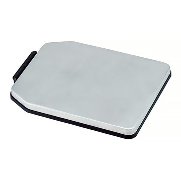 Shinfuji Burner 新富士 磁性瓦斯罐安定底座 RZ-406 尺寸：115x88x9mm 重量：92g 本體材質：不鏽鋼  銀色  1個