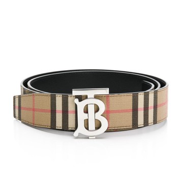 【BURBERRY 巴寶莉】 經典百搭皮带 (黑95)