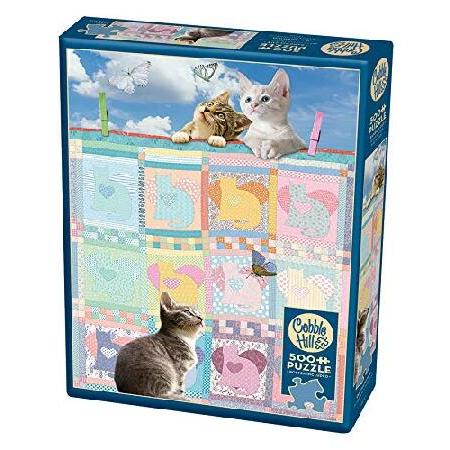 Cobble Hill パズル 500ピース キルト 子猫 並行輸入