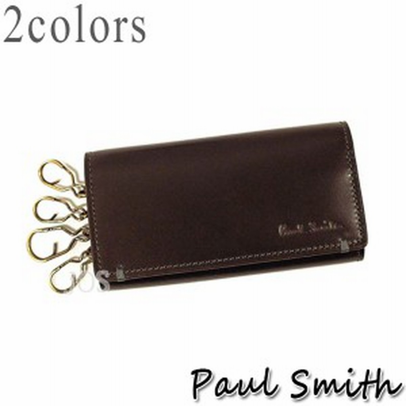 使うほどに深い風合いに Paul Smithコードバン キーケース2色 - 財布・雑貨