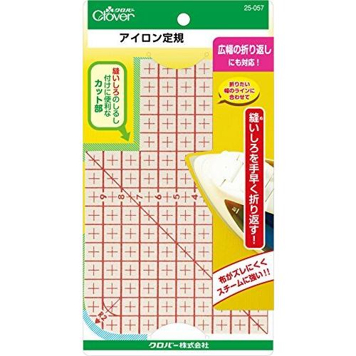 Clover アイロン定規 25-057  パッチワーク道具 コロコロオープナー 57-655