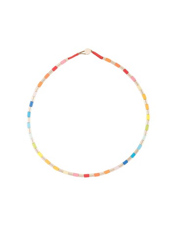 Roxanne Assoulin - Golden Rainbow U-Turn necklace - women - Enamel - One Size - Yellow