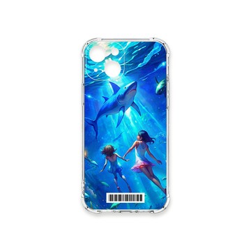iPhone 15 殼 TRON IPhone 15 與鯊共舞  載具 四角防摔殼 手機殼