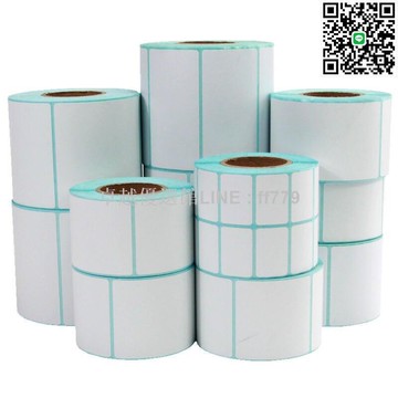 【卓越優選館】超低價~標簽紙 三防 熱敏標簽紙 6040 20 30 50 70 80 90 100x100條碼打印機不幹膠貼紙防水