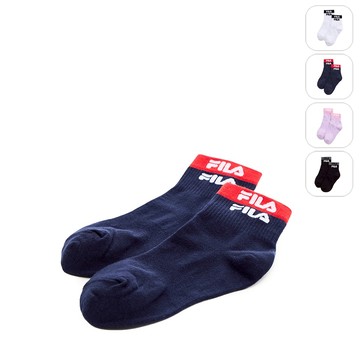 【FILA】基本款棉質短襪-丈青 SCY-5004-NV