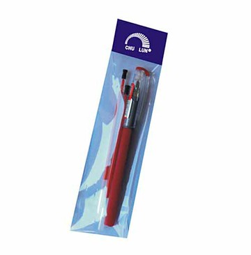 巨倫 A-1503 考試專用中性筆+2芯(紅) / 套【APP滿額下單4%點數(單一帳號最高1500點)】5/31止