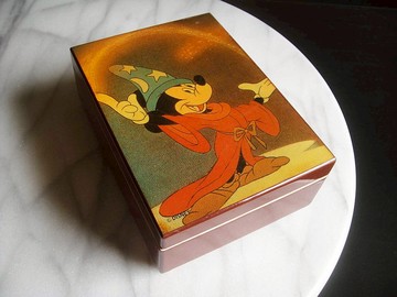 【老時光 OLD-TIME】早期二手木製音樂珠寶盒