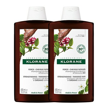 Klorane蔻蘿蘭 養髮強韌洗髮精400ml兩入組【德芳保健藥妝】