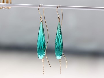 14kgf-蘇打水夏季穿孔耳環