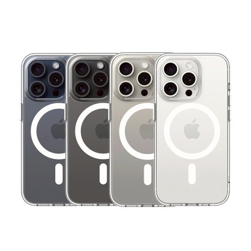 EÜV Pro 變色透明殼-磁吸式 iPhone 15 Pro/Max 15 Pro Max | 霧面變灰
