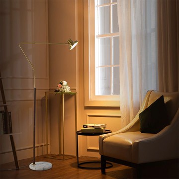 免運 附發票 超低價 工廠直銷 簡約輕奢落地燈高級感客廳臥室書房設計師創意釣魚極簡藝術立式燈 快速發貨