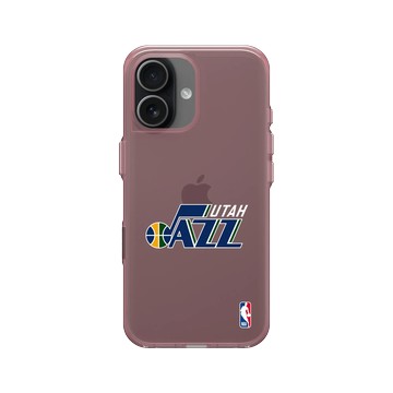 iPhone 17 Clear (相機按鈕) 晶醺玫 - NBA - Logo-猶他爵士 Utah Jazz - Light