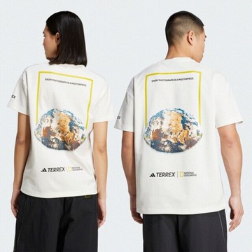 Adidas U Natgeo Gf Tee KC5417 男女 T恤 運動上衣 休閒短袖 國家地理 白 亞版