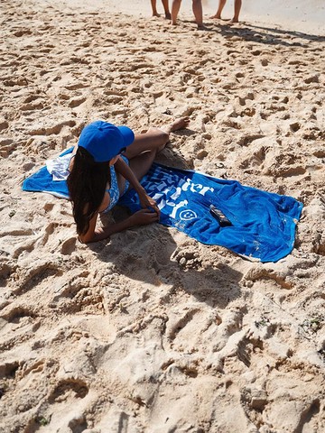 Better Than Surf Logo Beach Towel