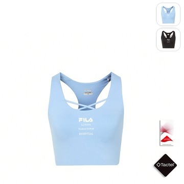 【FILA】女性 單穿背心-淺藍 5TKY-1603-SB