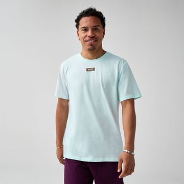 BROOKS 男 Graphic 短袖上衣_淺藍/原子藍 (211591419)
