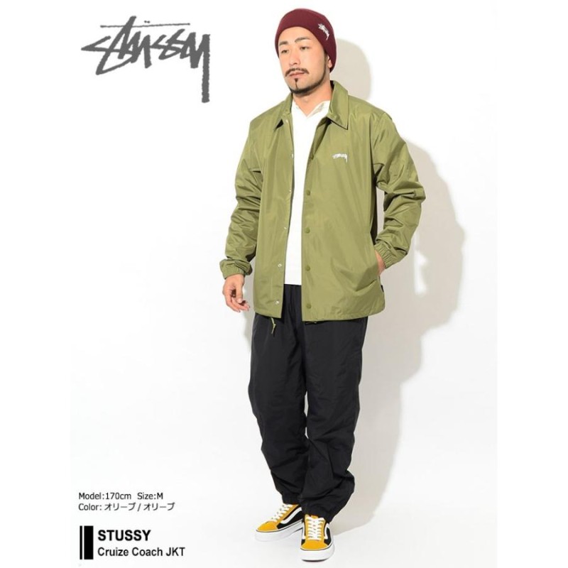 ステューシー ジャケット STUSSY メンズ Cruize Coach ( stussy JKT