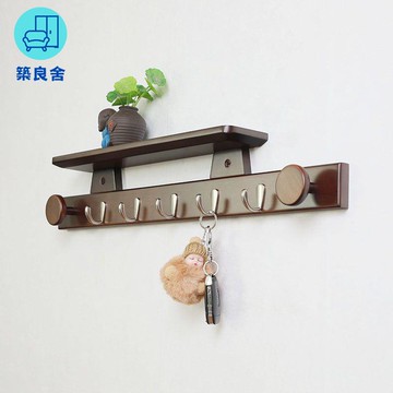 免運 墻壁掛鉤 實木掛鉤 壁掛衣架 掛衣架 玲杰純實木墻上掛衣架掛衣鉤北歐現代掛鉤衣帽鉤現代入戶玄關掛鉤 工廠現貨直銷 特惠/可開立發票 售後保障 z5625