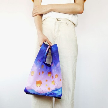 猴子設計｜環保購物袋 祈願九份