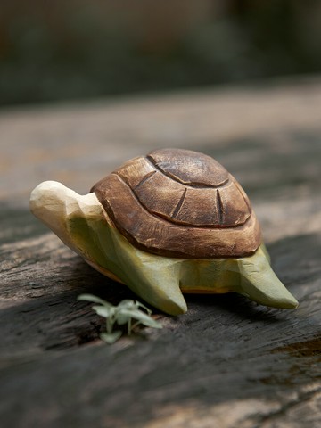 實木手工烏龜擺件木雕海龜送禮精致工藝品客廳擺放家居飾品田園風