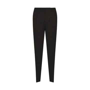 Lardini - Black Wool And Mohair Pants