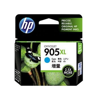 HP 藍色高容量原廠墨水匣 / 盒 T6M05AA 905XL｜領券最高折$220