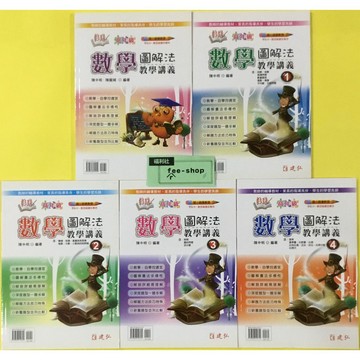 數學資優◆建弘◆數學圖解法教學講義(現貨全新)(小學生福利社)
