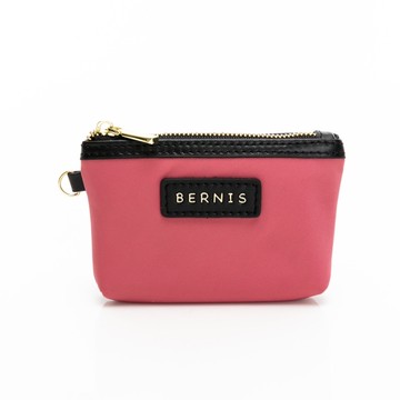 BERNIS 尼龍系列 輕巧零錢包 粉色 多色可選