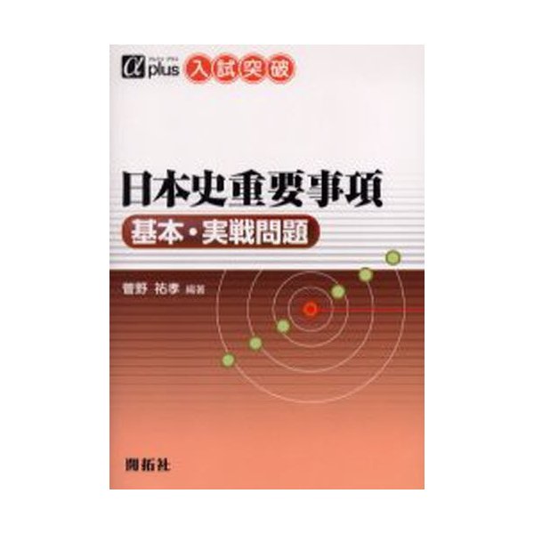 入試突破日本史重要事項基本・実戦問題