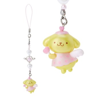 【震撼精品百貨】布丁狗 Pom Pom Purin ~日本SANRIO三麗鷗 布丁狗造型樹脂手機吊飾-夢天使*02805