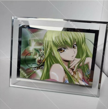 開心樂購✨反叛的魯路修cc聲優親筆簽名照C.C.聲優野上尤加奈親筆簽名照