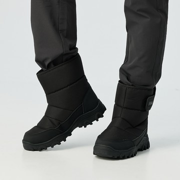 【網路專屬款】雪地漫步防水高筒靴(A8GCGZ10M黑/防水靴/刷毛/保暖靴/雪靴)