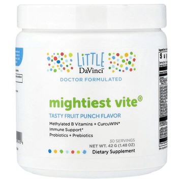 Little DaVinci, Mighty Vite，美味混合水果味，1.48 盎司（42 克）