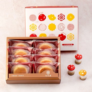 [快速出貨]【久久津】方度乳酪&紅烏龍方度禮盒8入(方度乳酪4/紅烏龍方度4)