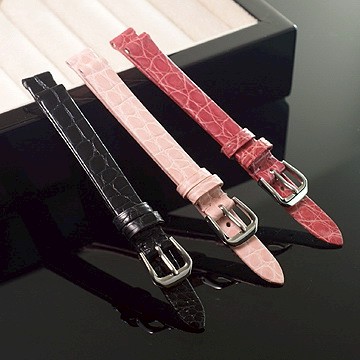 進口純正鱷魚皮- 蕭邦Chopard 代用高級錶帶 ( 10mm收10mm)