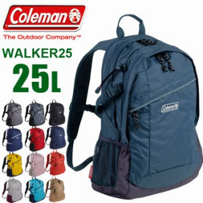 Coleman コールマン リュック 25l Walker 25 Cbb6501 メンズ レディース 通学 修学旅行 防災リュック 通販 Lineポイント最大1 0 Get Lineショッピング