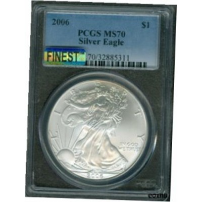 品質保証書付】 アンティークコイン NGC PCGS 2006 SILVER EAGLE PCGS