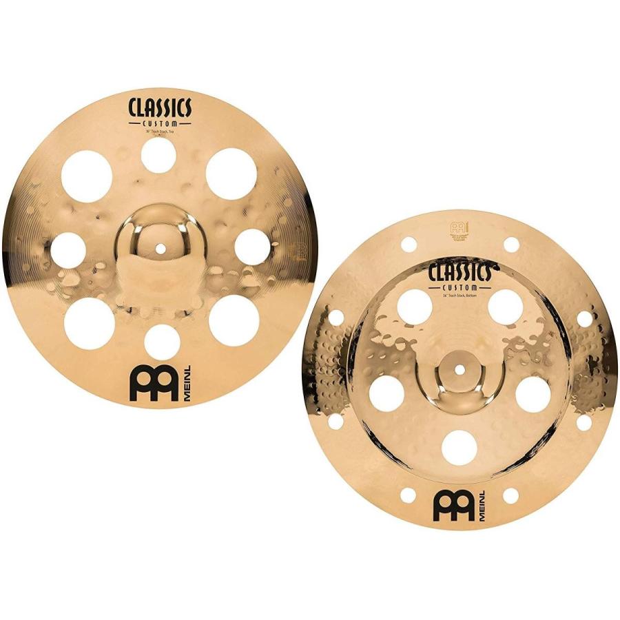 MEINL Cymbals マイネル Classics Custom Brilliant Series スタックシンバル 16