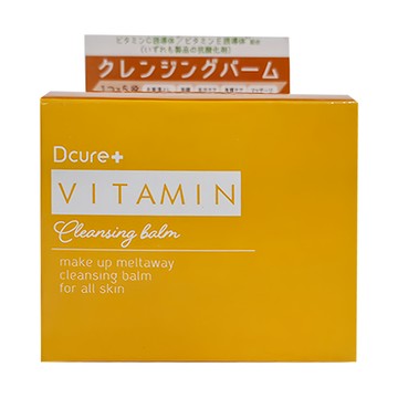 Dcure 維他命卸妝膏 溫和卸妝 清爽舒適 維他命配方 滋養肌膚 高效清潔 輕鬆去除頑固彩妝 保持肌膚潔淨無瑕  100ml  1罐