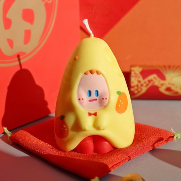 【新年禮物】 大吉大利  手作香氛蠟燭 檸檬茉莉香味