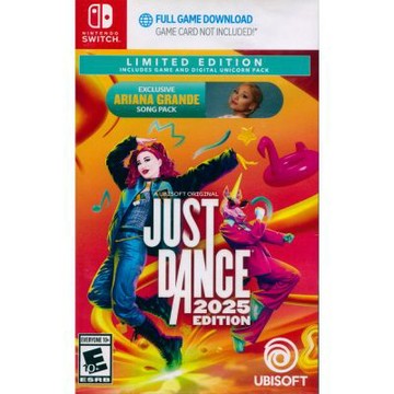 舞力全開 2025 限量版 Just Dance 2025 Limited Edition - NS SWITCH 中英文美版(盒裝序號)
