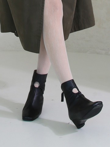 Shirring hole wedges - Black