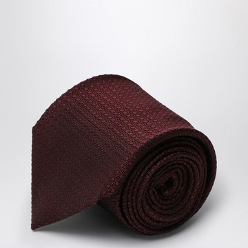 Destin Burgundy Polka Dot Tie