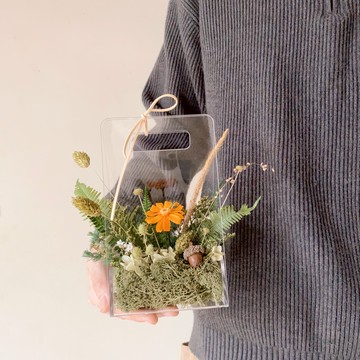 春日感永生花微景觀花禮 生日花禮